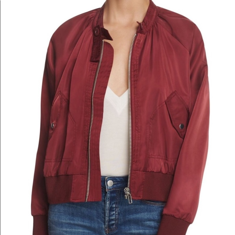 Free People “Midnight Bomber Jacket”
